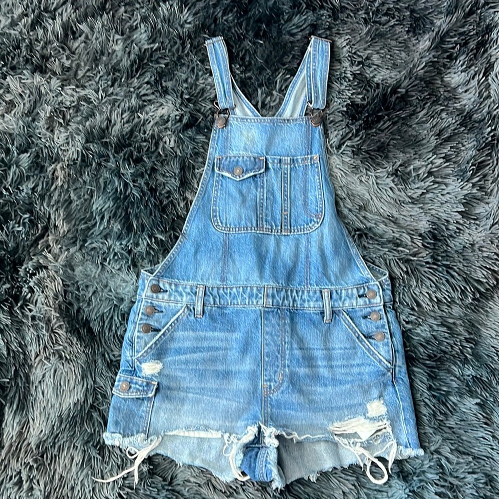 American Eagle Denim Shortalls